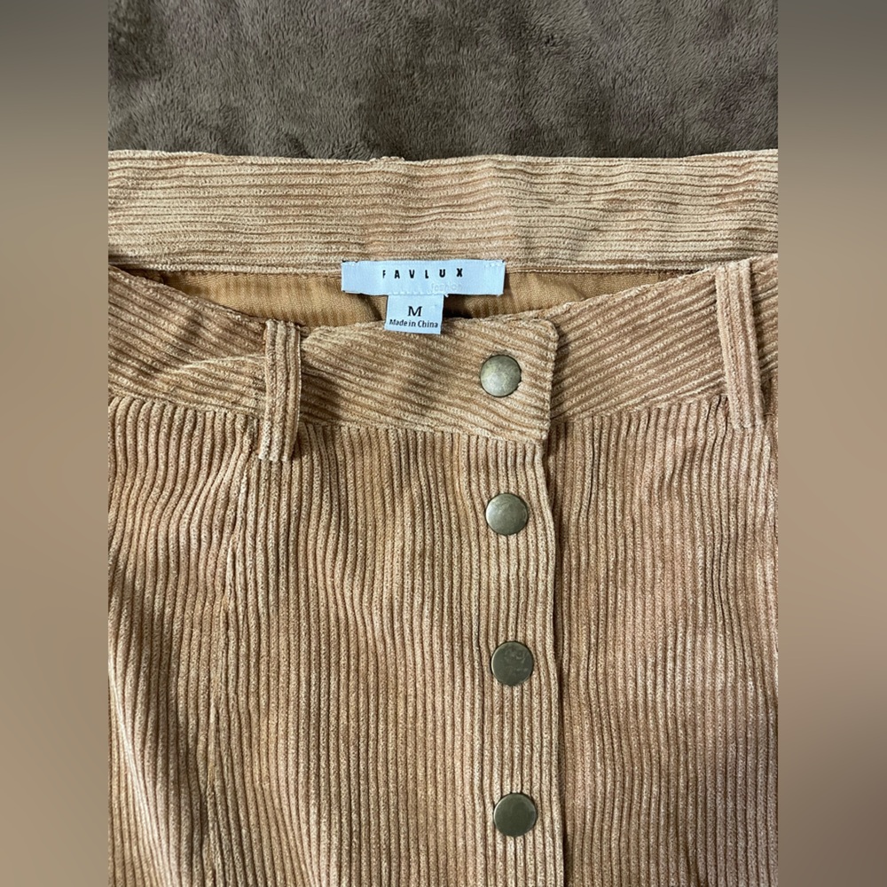 Corduroy Button-Front Bundle - Picture 3 of 5